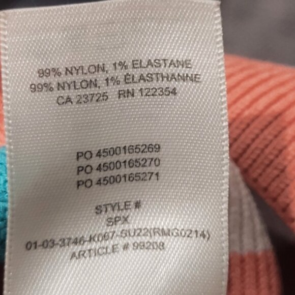 Babaton Sculpt Striped Halter Top - Picture 7 of 8